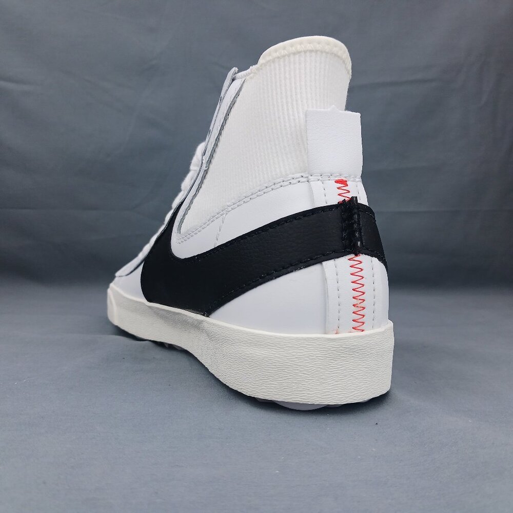 Nike Blazer Mid 77 Men Casual White Black Jumbo Swoosh DD3111 100  Size 11.5, 12 - Picture 5 of 9